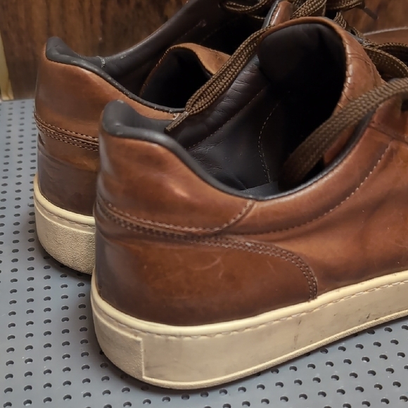 To Boot Company Brown Leather Sneakers - Picture 3 of 8